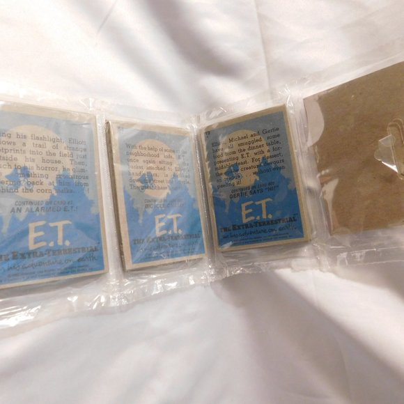 E.T. The Extra-Terrestrial Movie Photo Cards Topps Vintage - Picture 2 of 6
